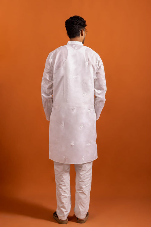 Dastaan- Lucknawi Men's Chikankari Kurta